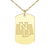 North Dakota Logo Tag Large