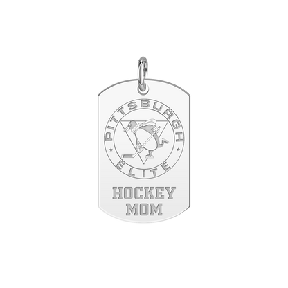 Pittsburgh Elite Hockey Mom Tag