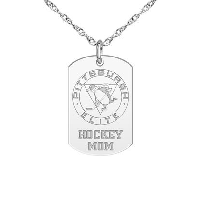 Pittsburgh Elite Hockey Mom Tag