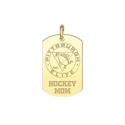 Pittsburgh Elite Hockey Mom Tag