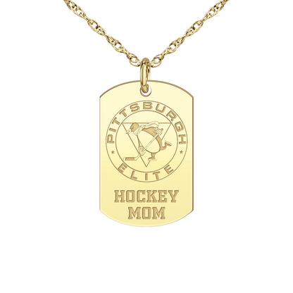 Pittsburgh Elite Hockey Mom Tag