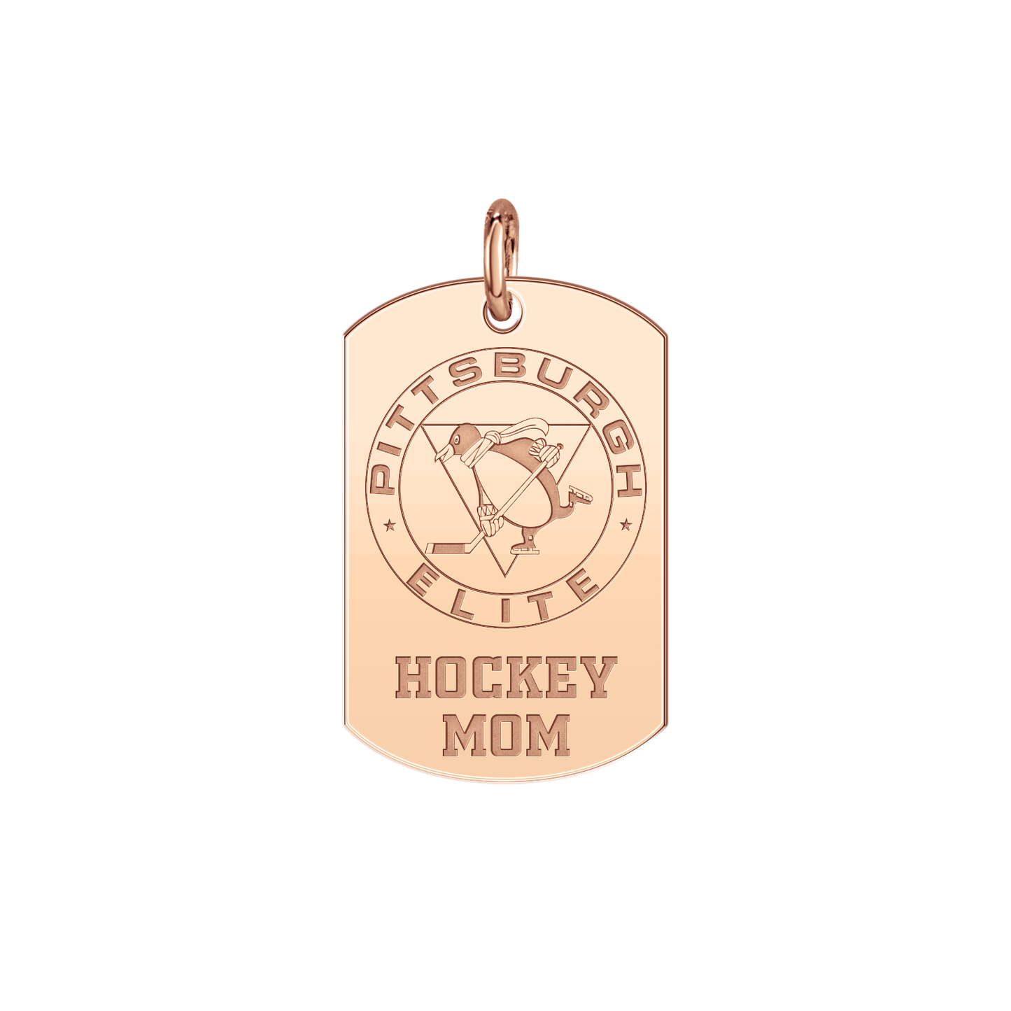 Pittsburgh Elite Hockey Mom Tag