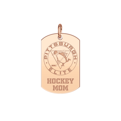 Pittsburgh Elite Hockey Mom Tag