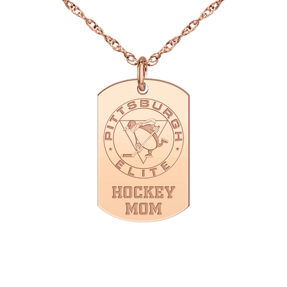 Pittsburgh Elite Hockey Mom Tag