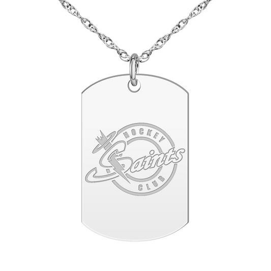 Saints Hockey Club Logo Tag Large