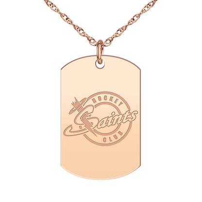 Saints Hockey Club Logo Tag Large