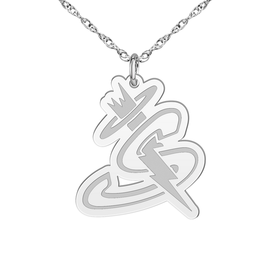 Saints Hockey Club Name Logo Pendant