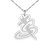 Saints Hockey Club Name Logo Pendant