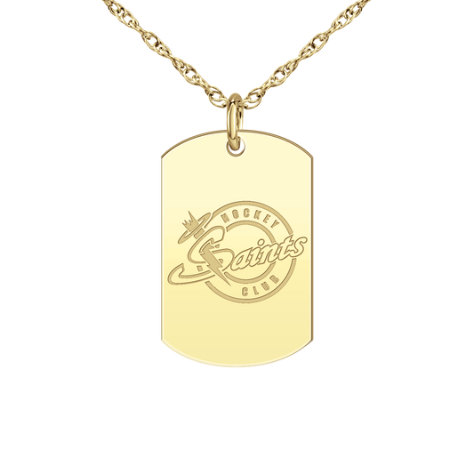 Saints Hockey Club Logo Tag Small