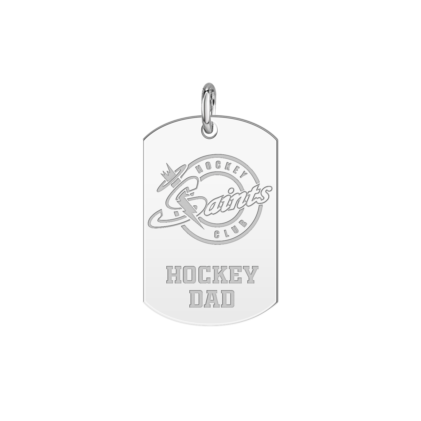Saints Hockey Club Hockey Dad Tag