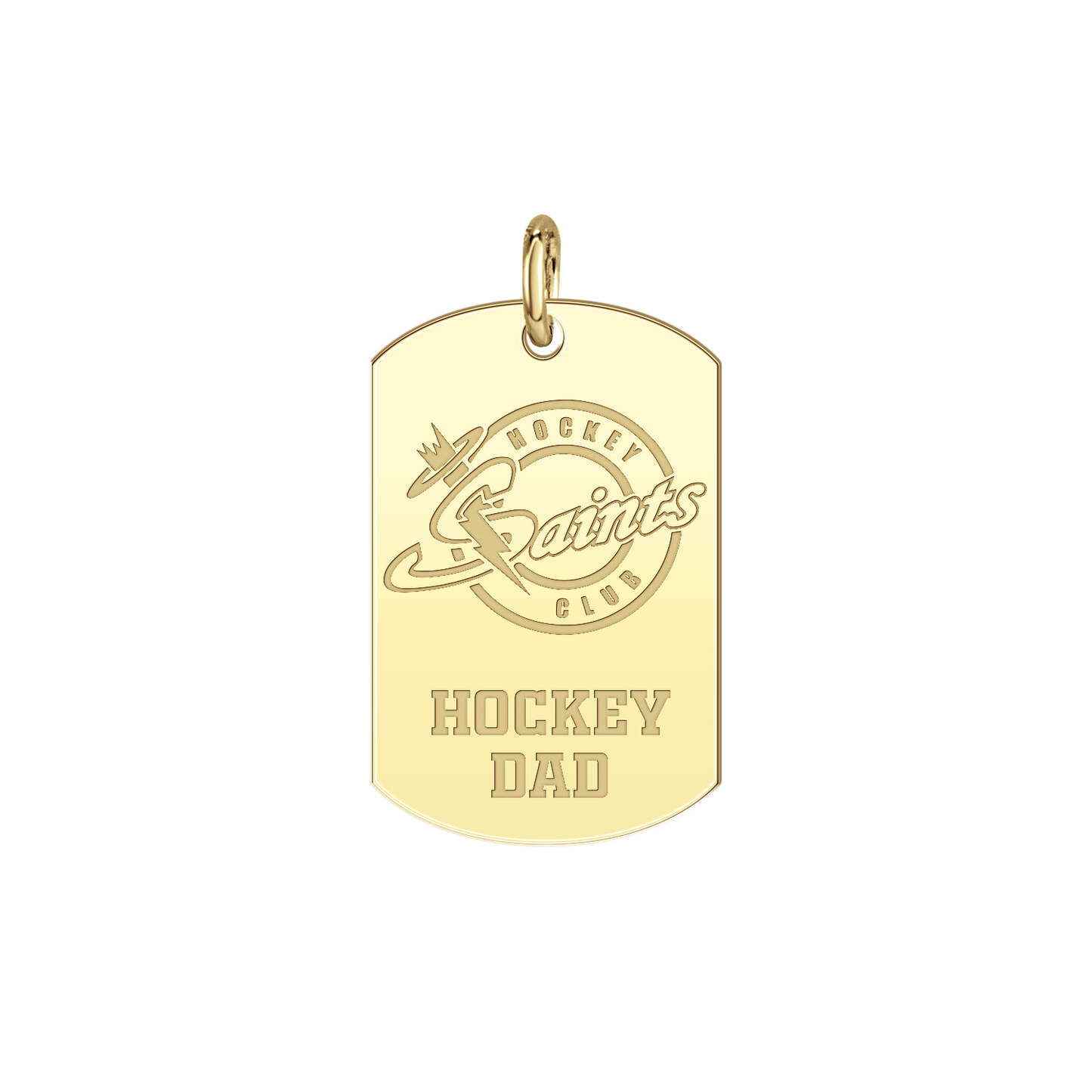 Saints Hockey Club Hockey Dad Tag