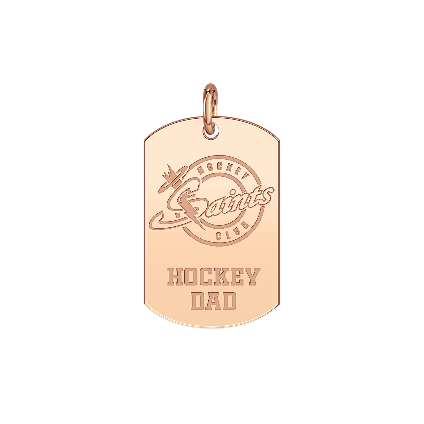 Saints Hockey Club Hockey Dad Tag