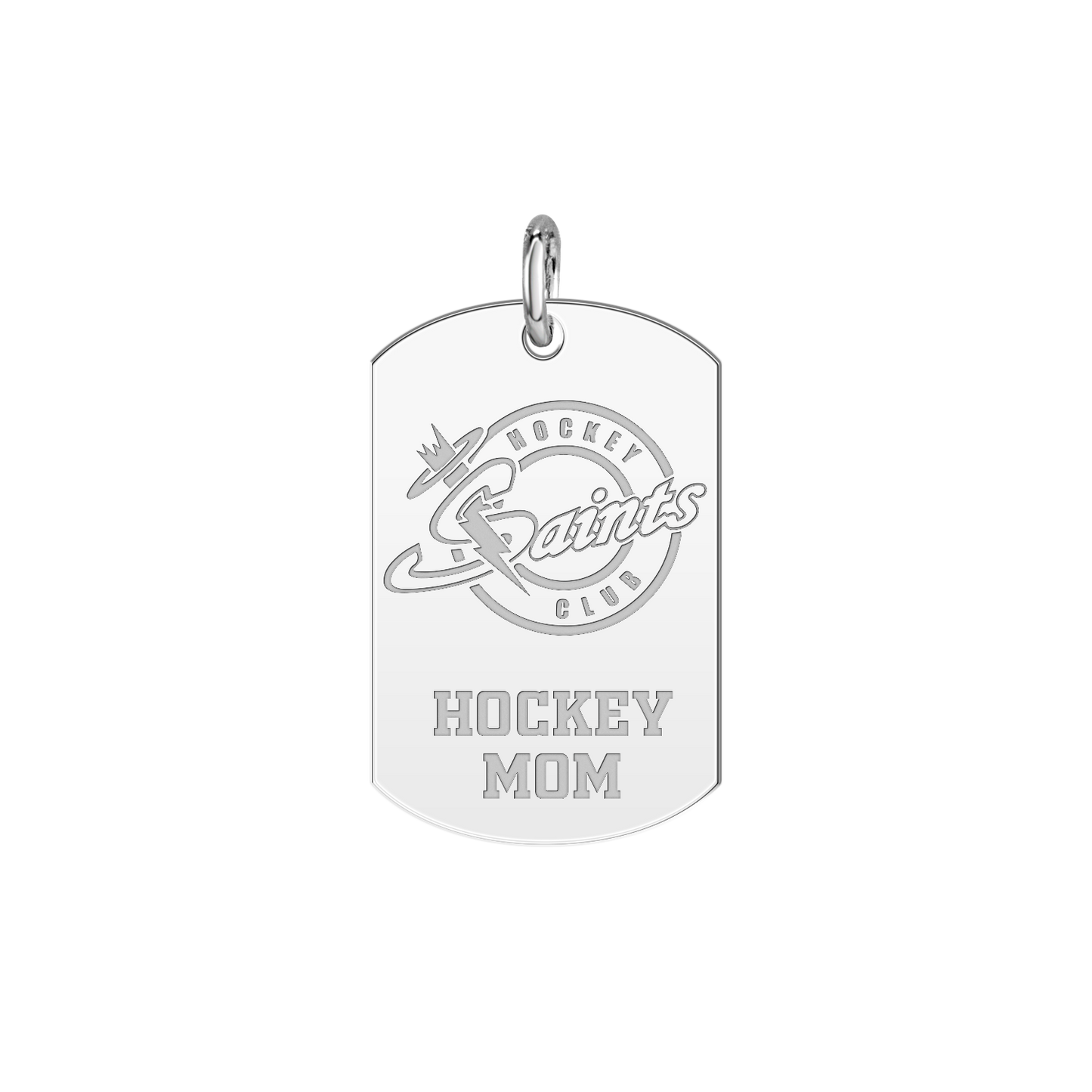 Saints Hockey Club Hockey Mom Tag
