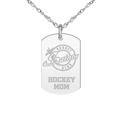 Saints Hockey Club Hockey Mom Tag