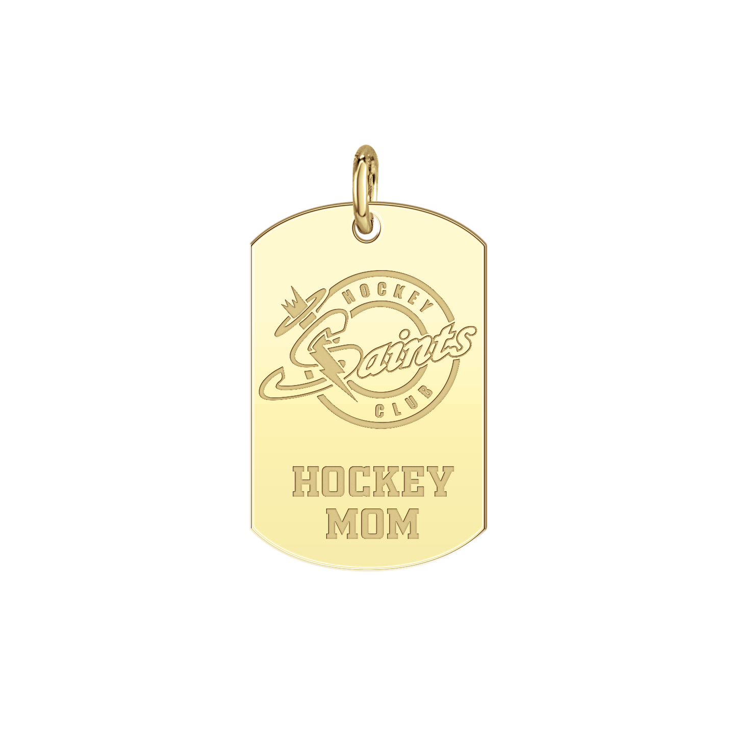 Saints Hockey Club Hockey Mom Tag