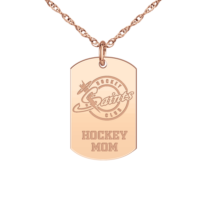 Saints Hockey Club Hockey Mom Tag