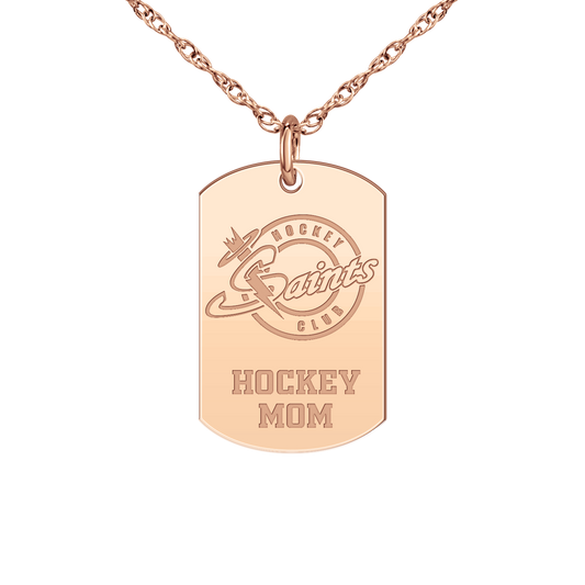 Saints Hockey Club Hockey Mom Tag