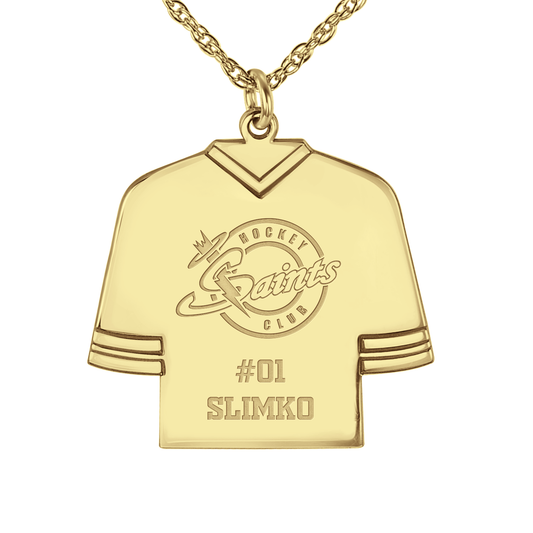Saints Hockey Club Hockey Jersey Pendant