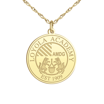 Loyola Academy Seal Disc Small
