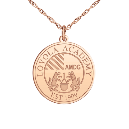 Loyola Academy Seal Disc Small