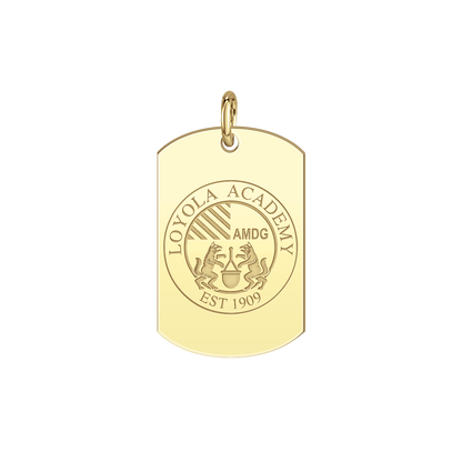 Loyola Academy Seal Tag Small