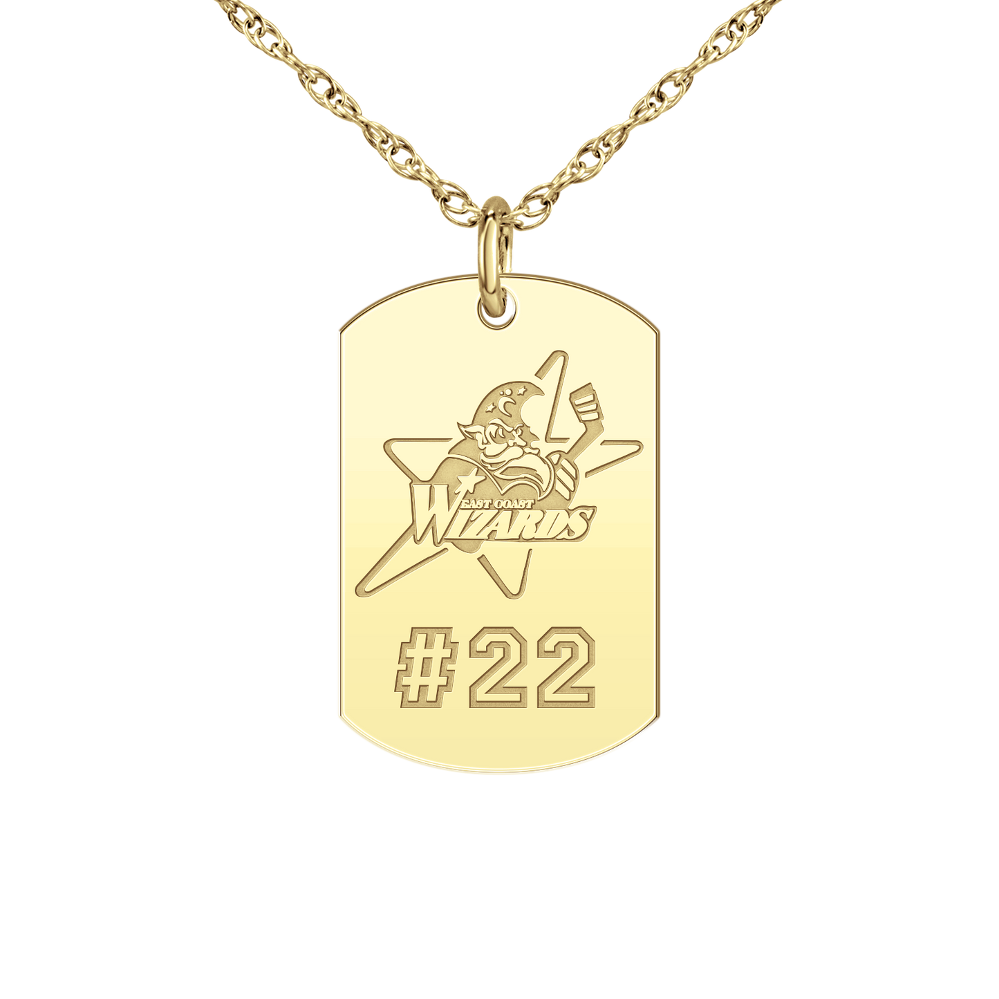 East Coast Wizards Players Tag Small