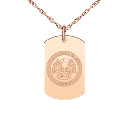 Culver Academy Signature Tag Small