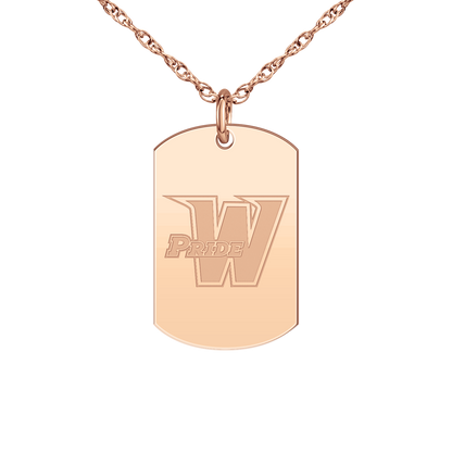 Washington Pride Signature Tag Small