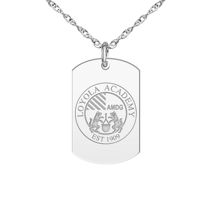 Loyola Academy Seal Tag Small