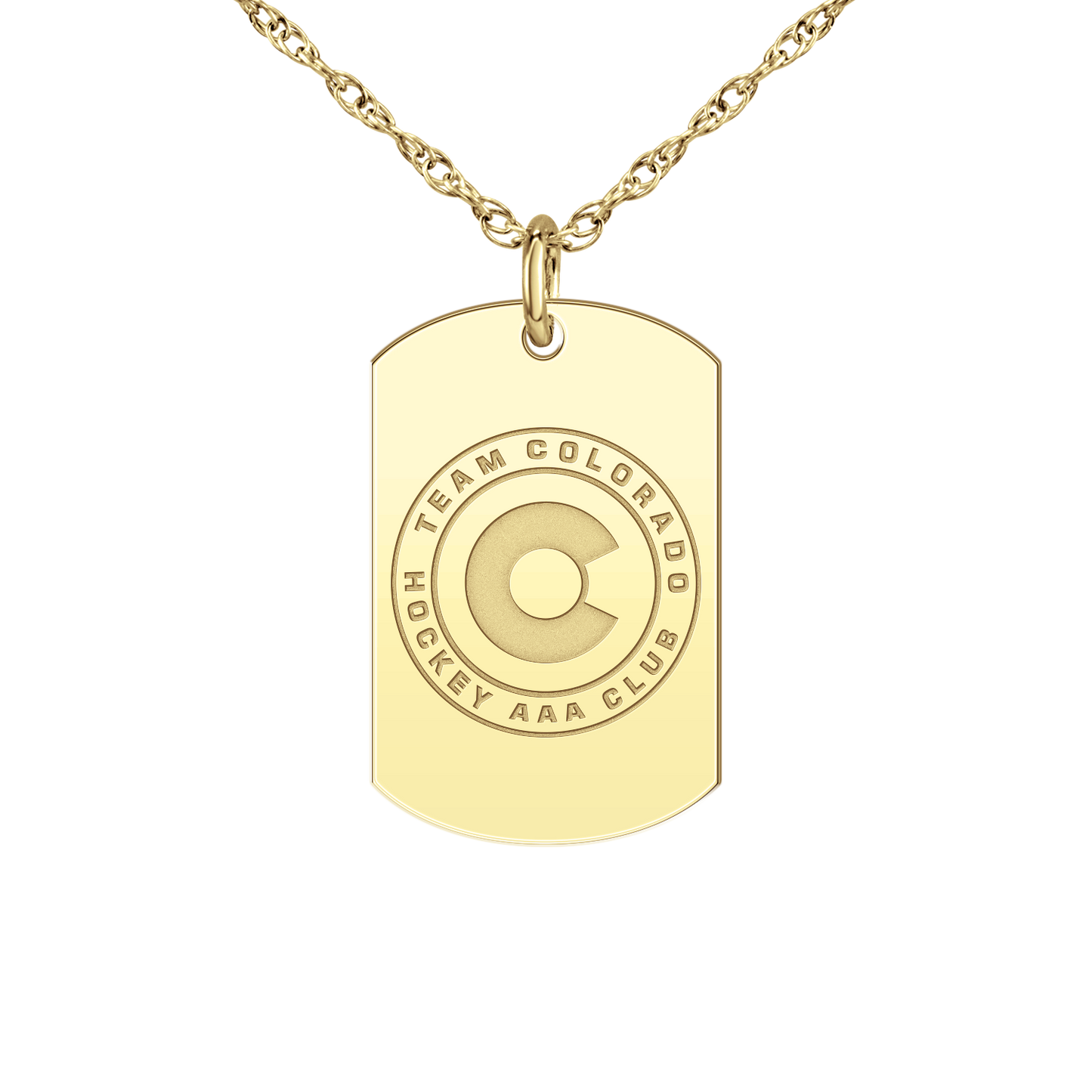 Team Colorado Signature Tag Small