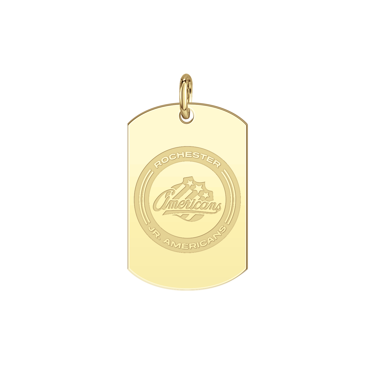 Rochester Jr. Americans Signature Tag Small