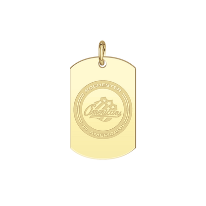 Rochester Jr. Americans Signature Tag Small