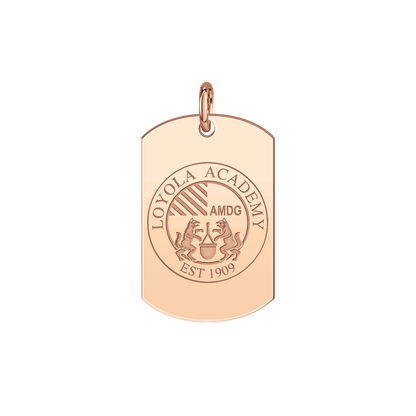 Loyola Academy Seal Tag Small