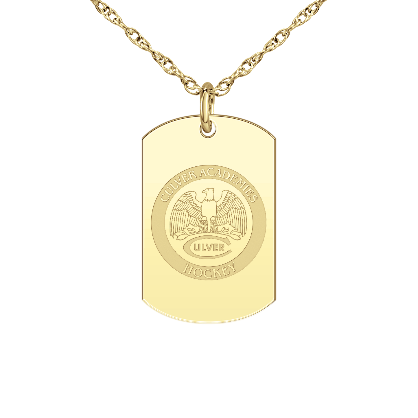 Culver Academy Signature Tag Small