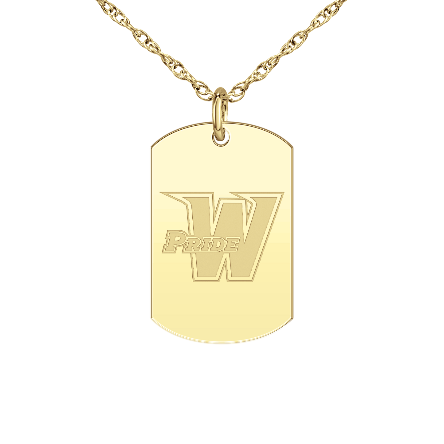 Washington Pride Signature Tag Small