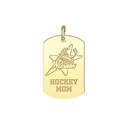 East Coast Wizards Hockey Mom Tag