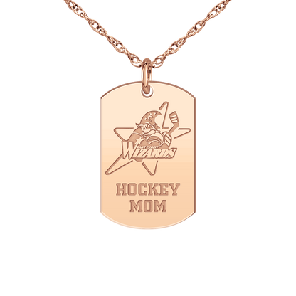 East Coast Wizards Hockey Mom Tag