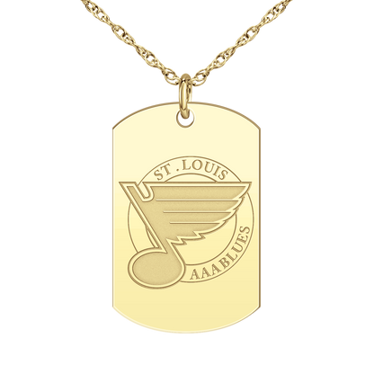 St. Louis AAA Blues Logo Tag Large