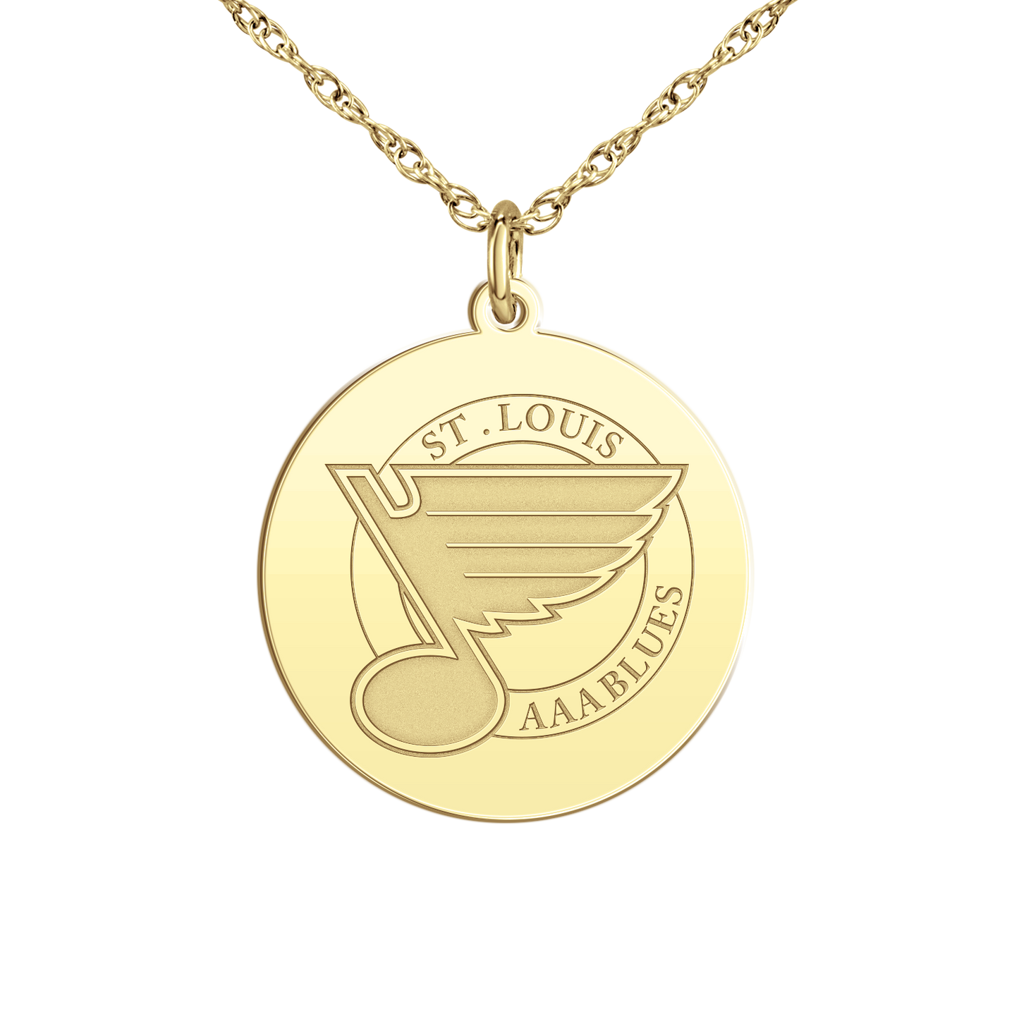 St. Louis AAA Blues Logo Disc Small