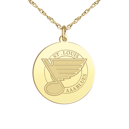 St. Louis AAA Blues Logo Disc Small