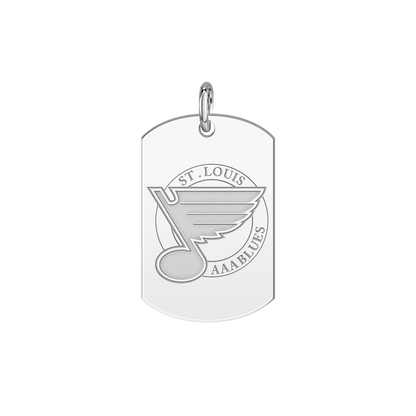 St. Louis AAA Blues Logo Tag Small