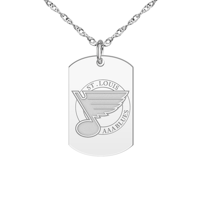 St. Louis AAA Blues Logo Tag Small
