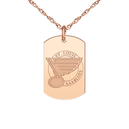 St. Louis AAA Blues Logo Tag Small