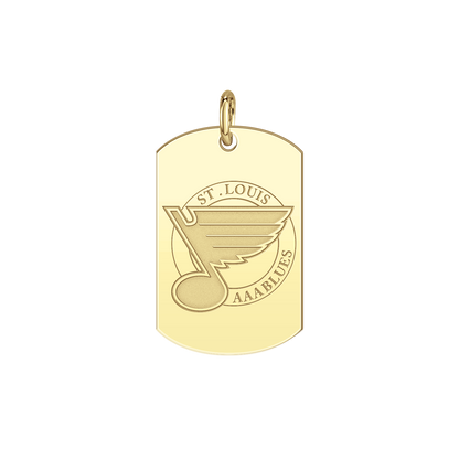 St. Louis AAA Blues Logo Tag Small