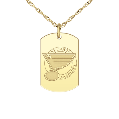 St. Louis AAA Blues Logo Tag Small