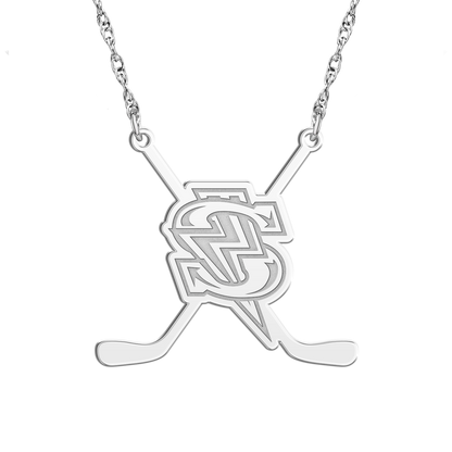 Windy City Storm Bolt Sticks Necklace
