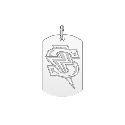 Windy City Storm Bolt Logo Tag Small