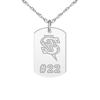 Windy City Storm Bolt Players Tag Small