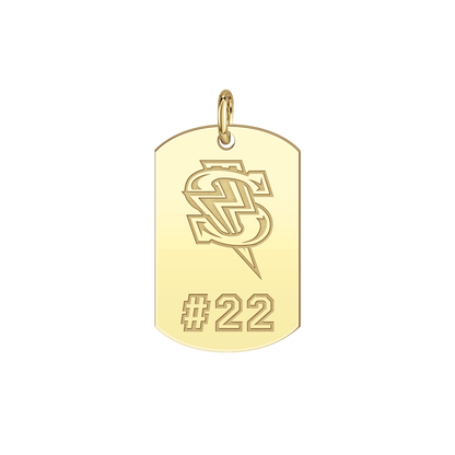 Windy City Storm Bolt Players Tag Small