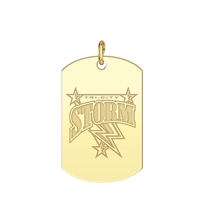 Windy City Storm Logo Tag Large